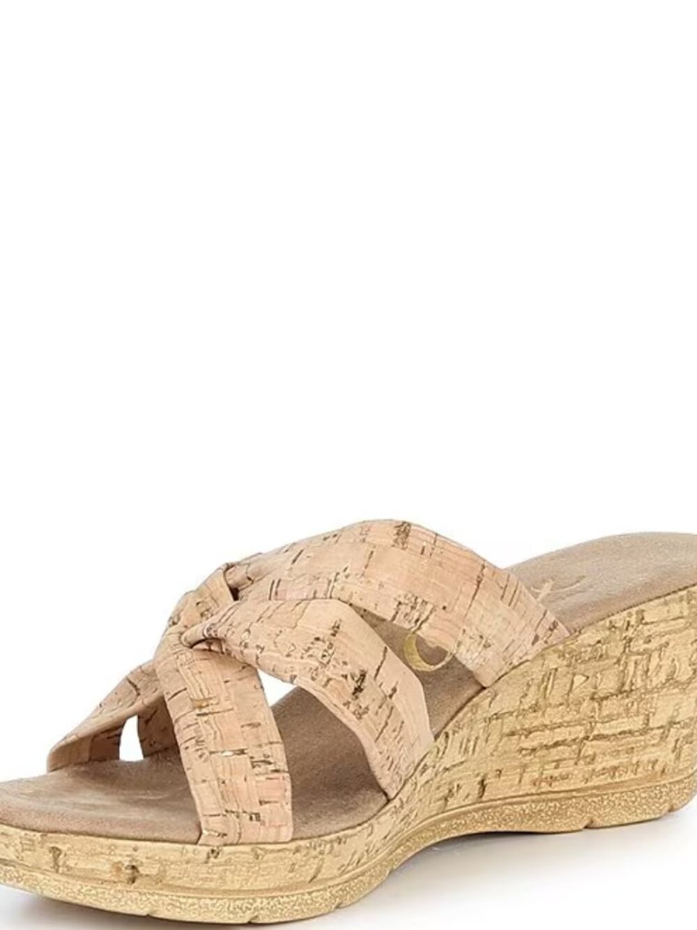 Onex Shoes - Gayle Cork Wedge - NIB